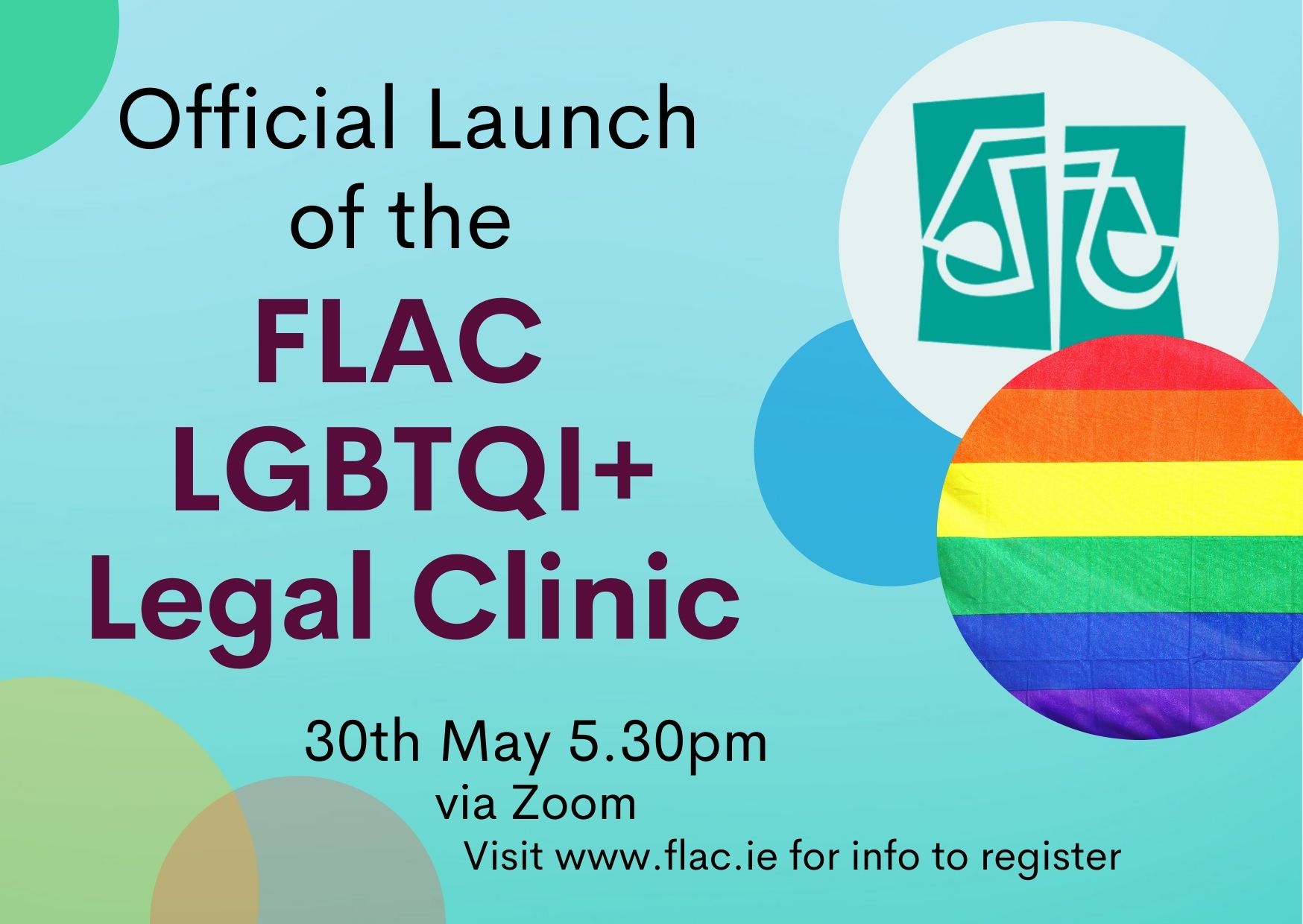 Proud to be part of Equal Rights: FLAC officially launches LGBTQI+ Clinic