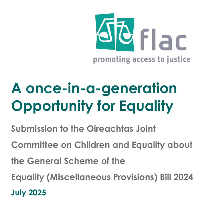 Preview of submission to oireachtas committee for equality