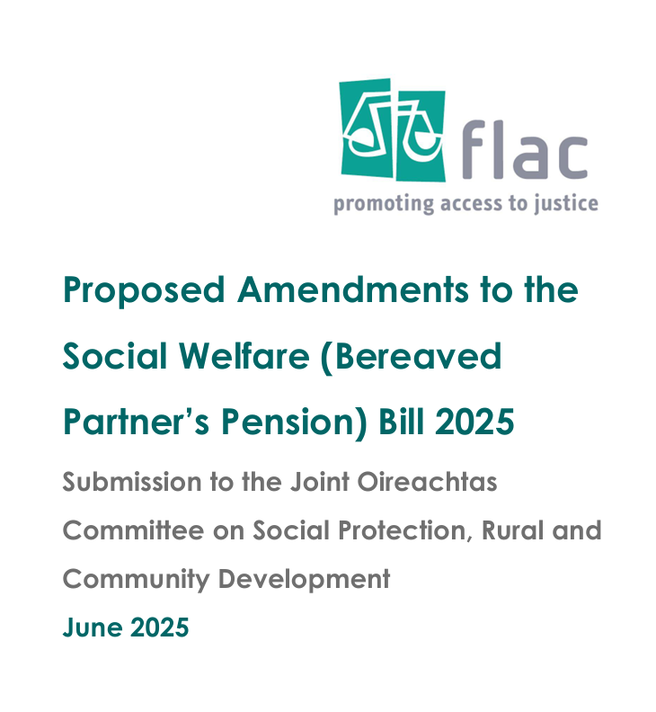 Preview of FLAC submission to oireachtas committee