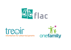 FLAC, Treoir and one family logos