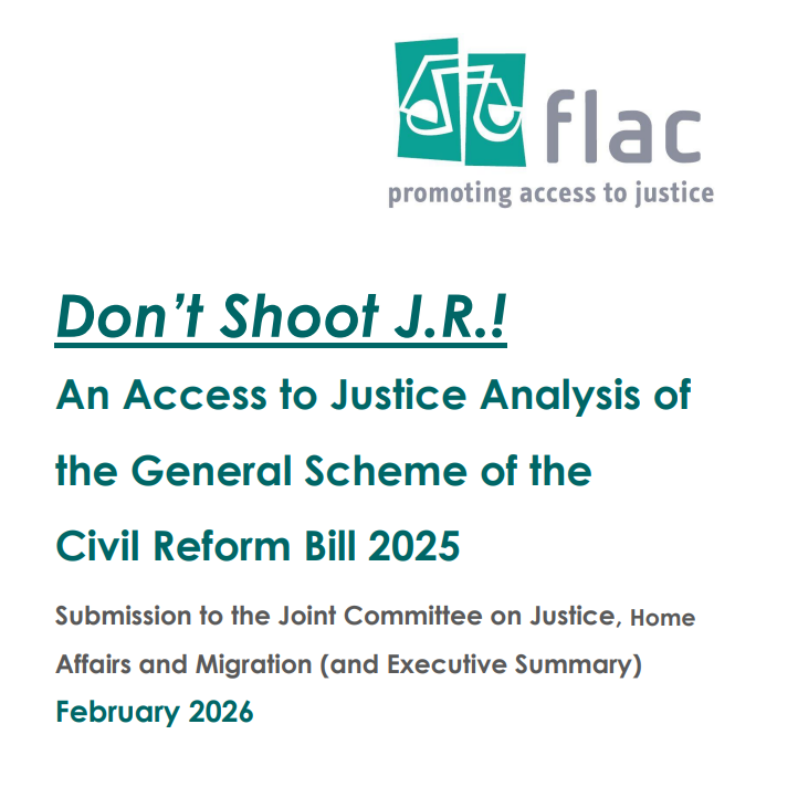 Preview of Don’t Shoot J.R.! An Access to Justice Analysis of the General Scheme of the Civil Reform Bill 2025